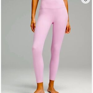 Lululemon leggings size 4 pink